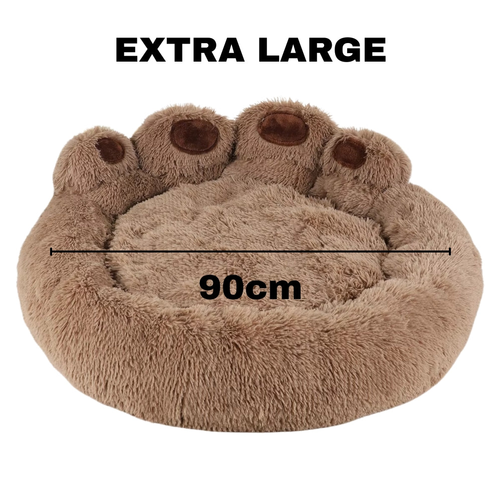 Fluffy Plush Dog Bed Large Small Pet Bed Sofa for Cats Puppy