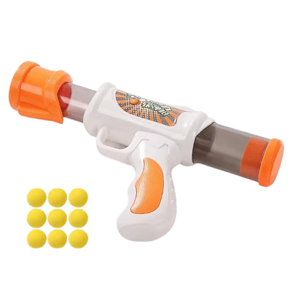 Interactive Cat Toy Shooter with Plush Ball for Training and Play