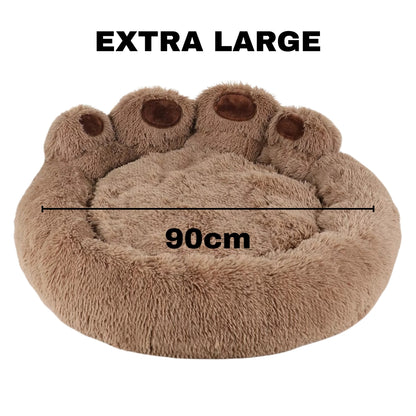 Fluffy Plush Dog Bed Large Small Pet Bed Sofa for Cats Puppy