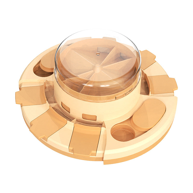 Dog Puzzle Toys Treat Popper Slow Feeder Interactive Food Dispenser