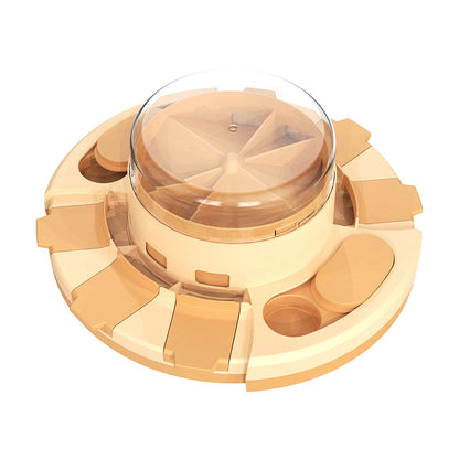 Dog Puzzle Toys Treat Popper Slow Feeder Interactive Food Dispenser