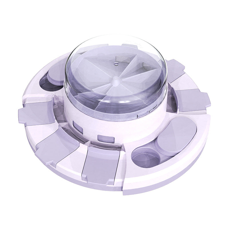 Dog Puzzle Toys Treat Popper Slow Feeder Interactive Food Dispenser